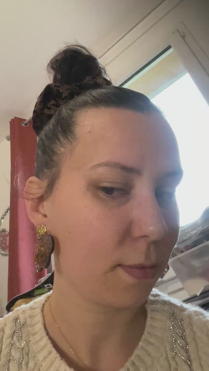 Les Boucles d’oreilles « Lou »