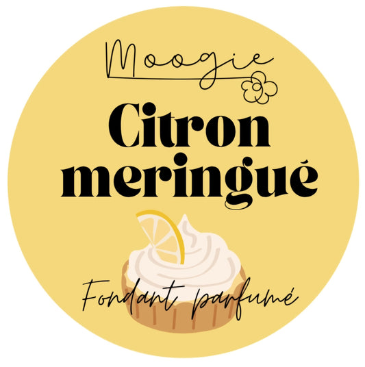 Fondant parfumé - Citron meringué