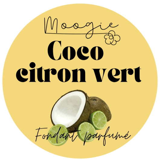 Fondant parfumé - Coco citron vert