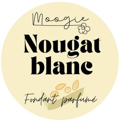 Fondant parfumé - Nougat blanc