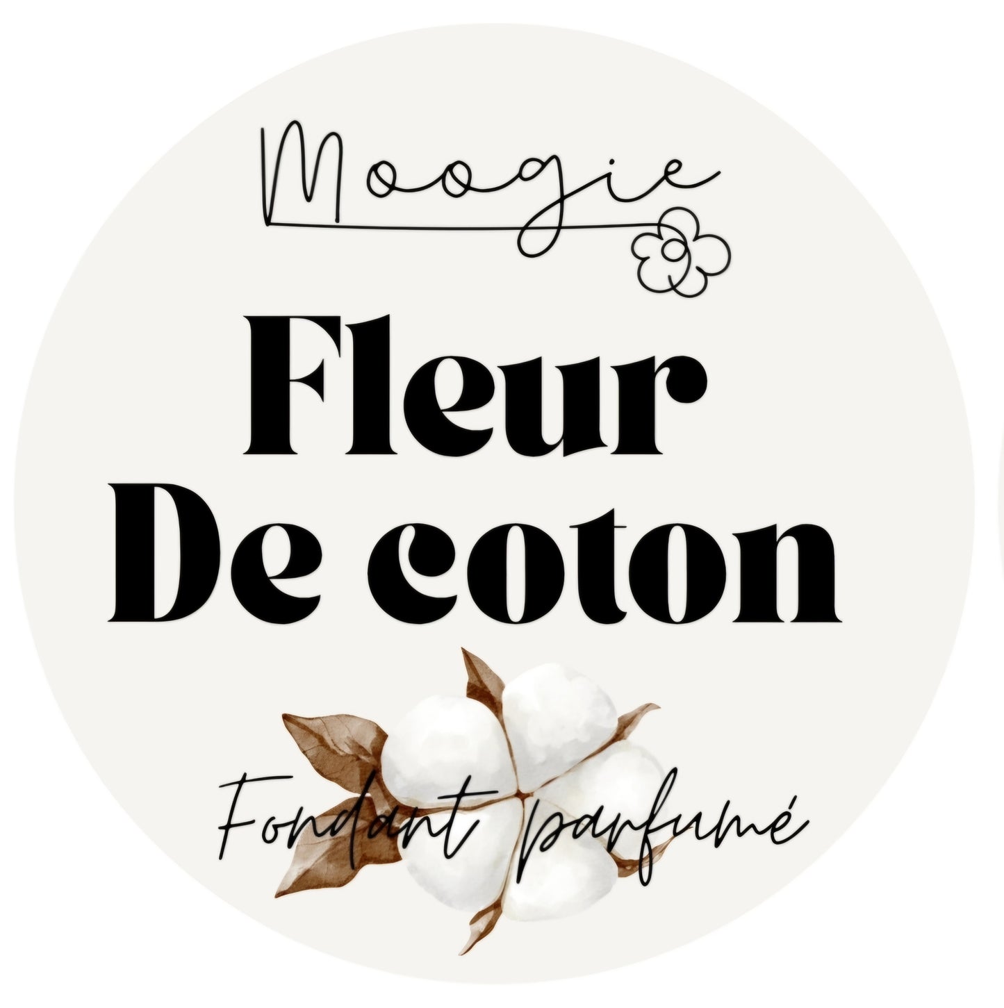 Fondant parfumé - Fleur de coton